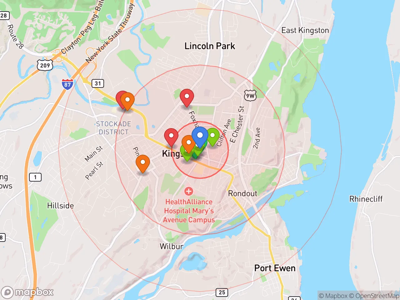 Hood Index scan area