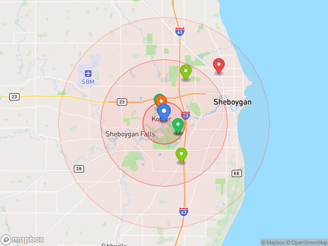 Hood Index scan area