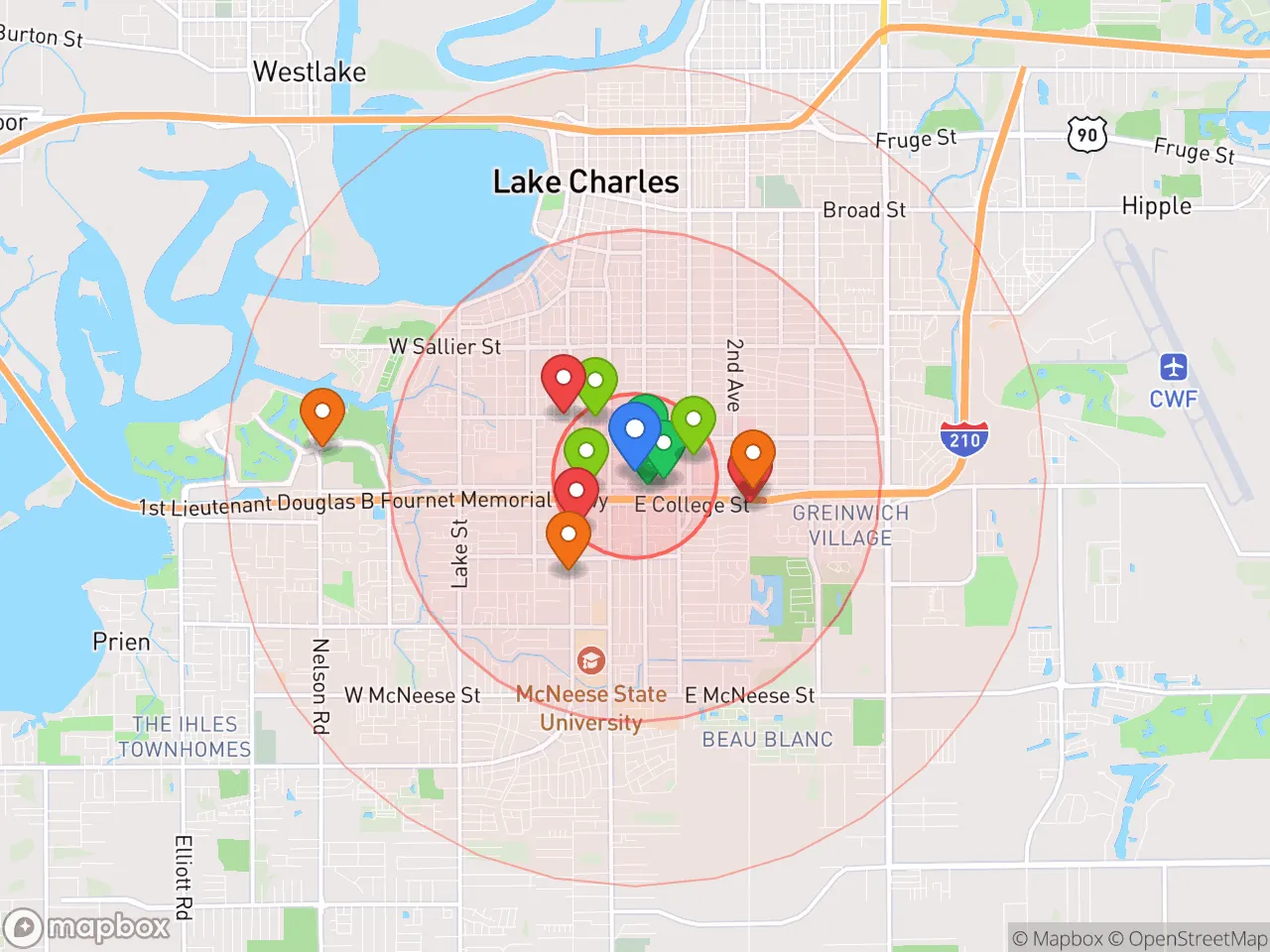 Hood Index scan area