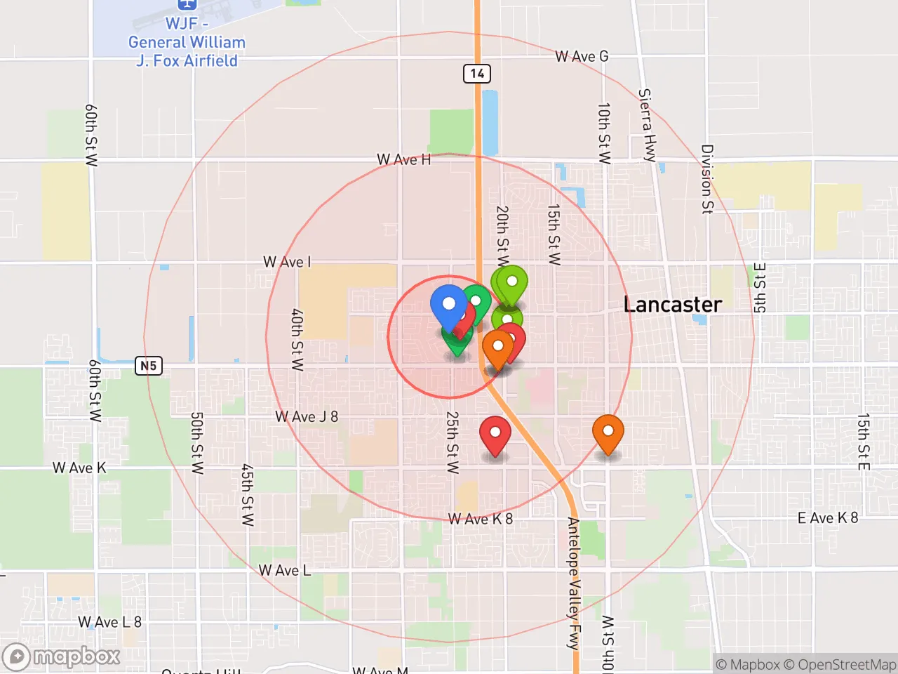 Hood Index scan area