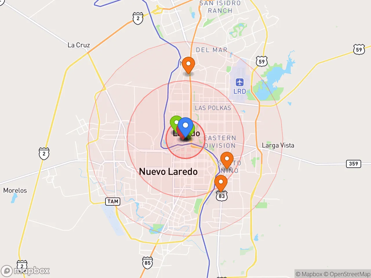 Hood Index scan area