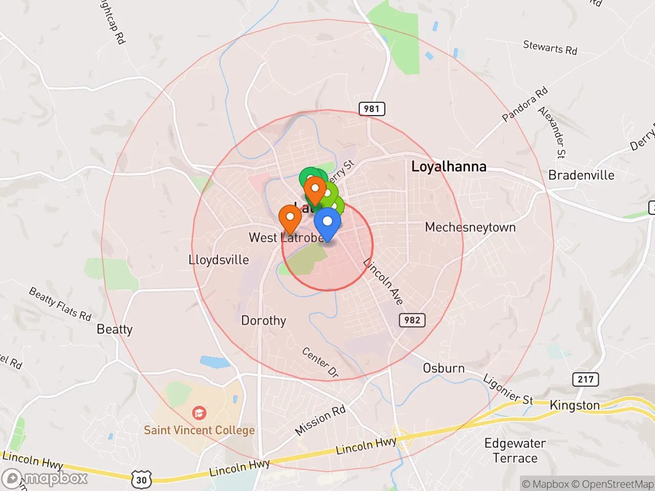 Hood Index scan area