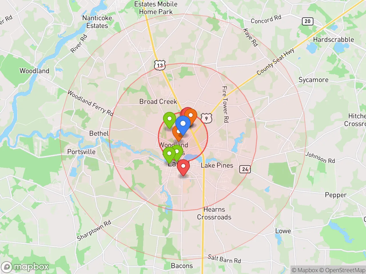 Hood Index scan area