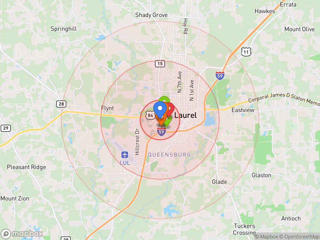 Hood Index scan area