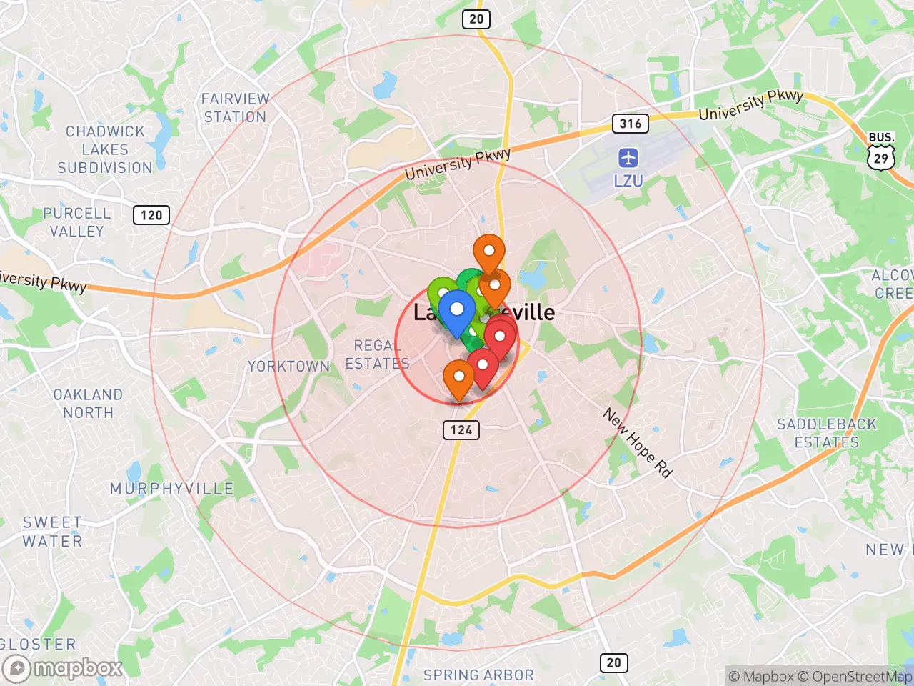 Hood Index scan area