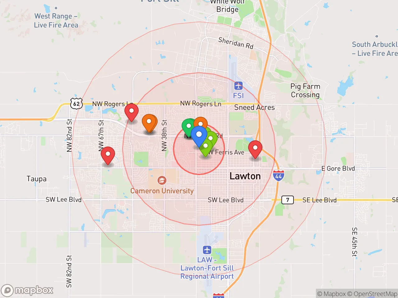 Hood Index scan area