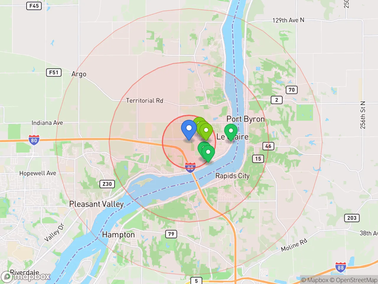 Hood Index scan area