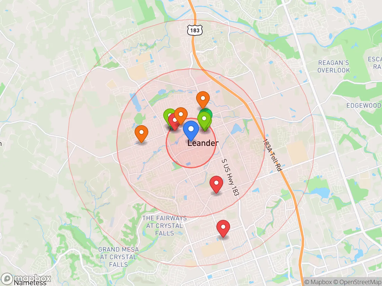 Hood Index scan area
