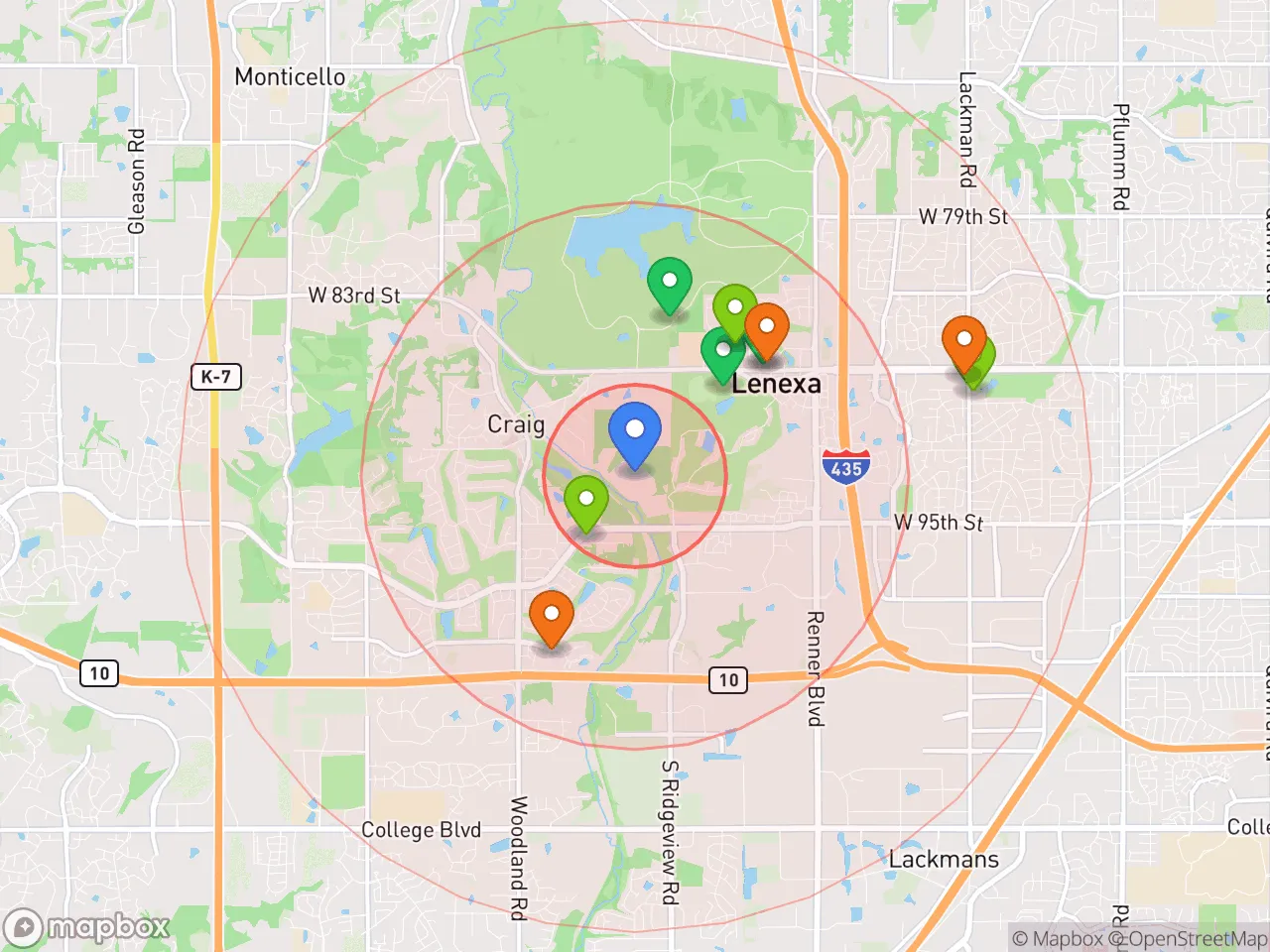 Hood Index scan area