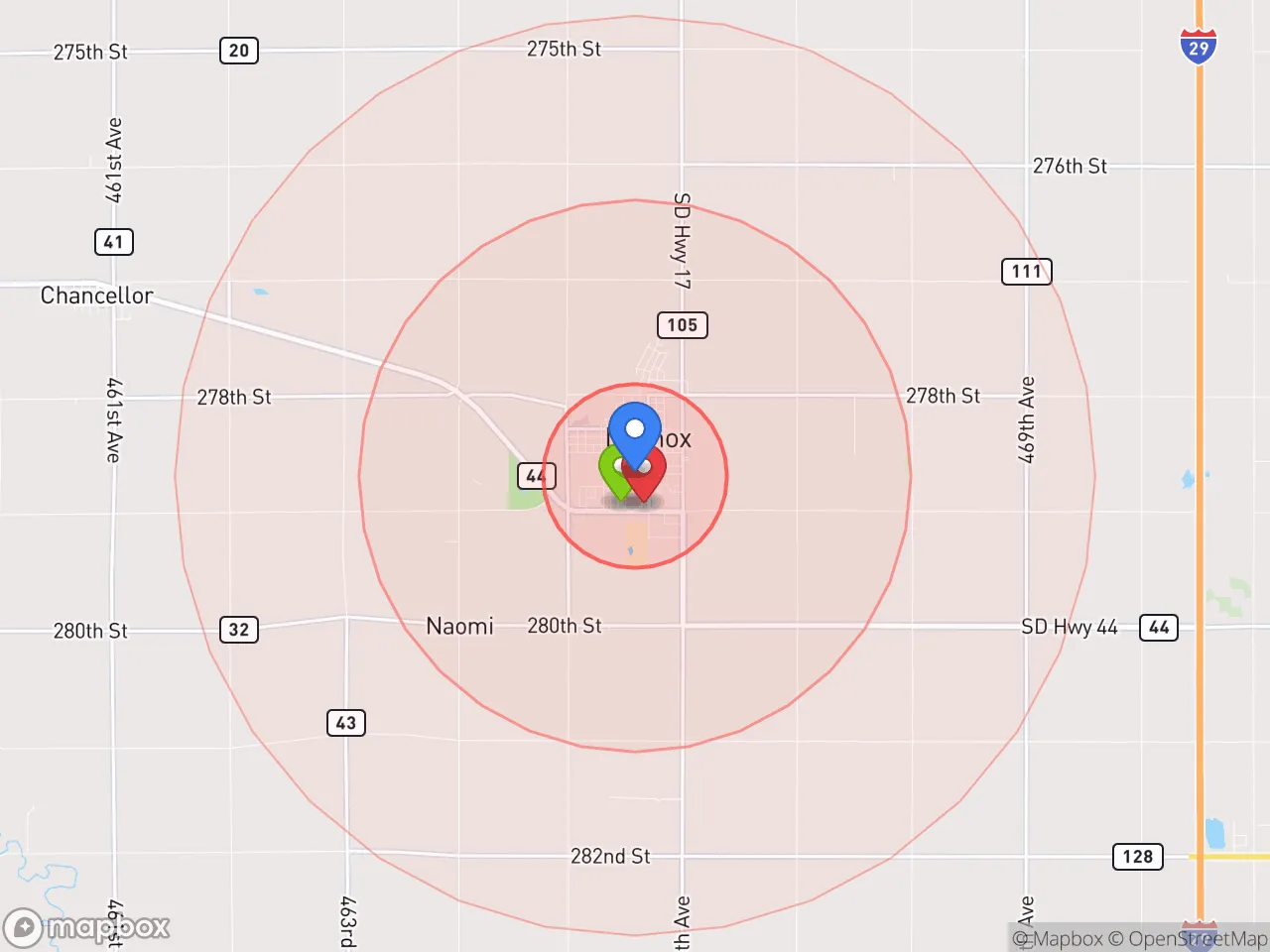 Hood Index scan area