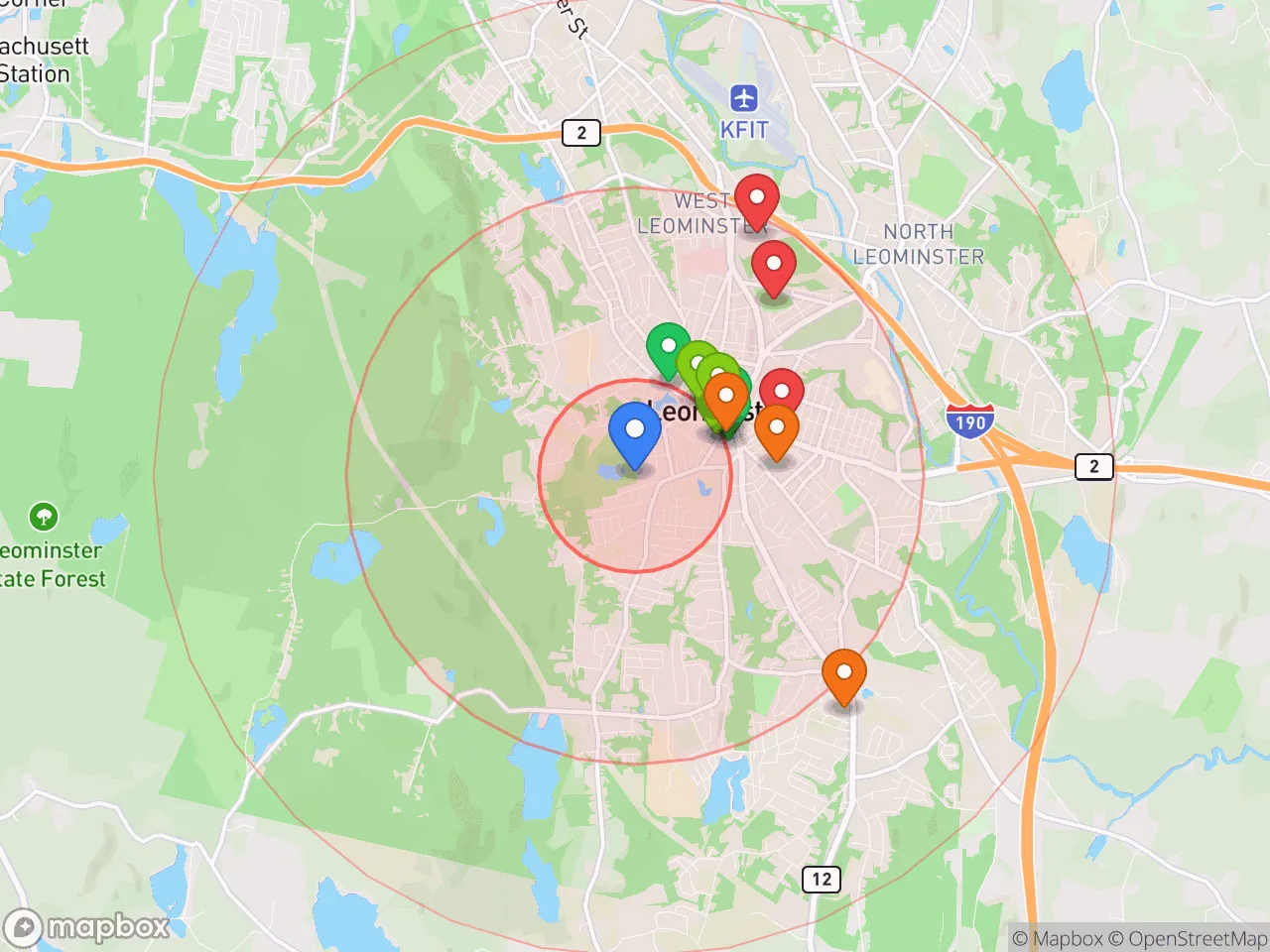 Hood Index scan area
