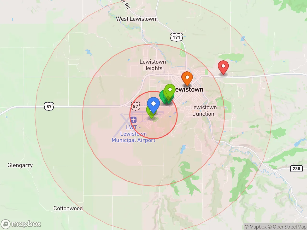 Hood Index scan area