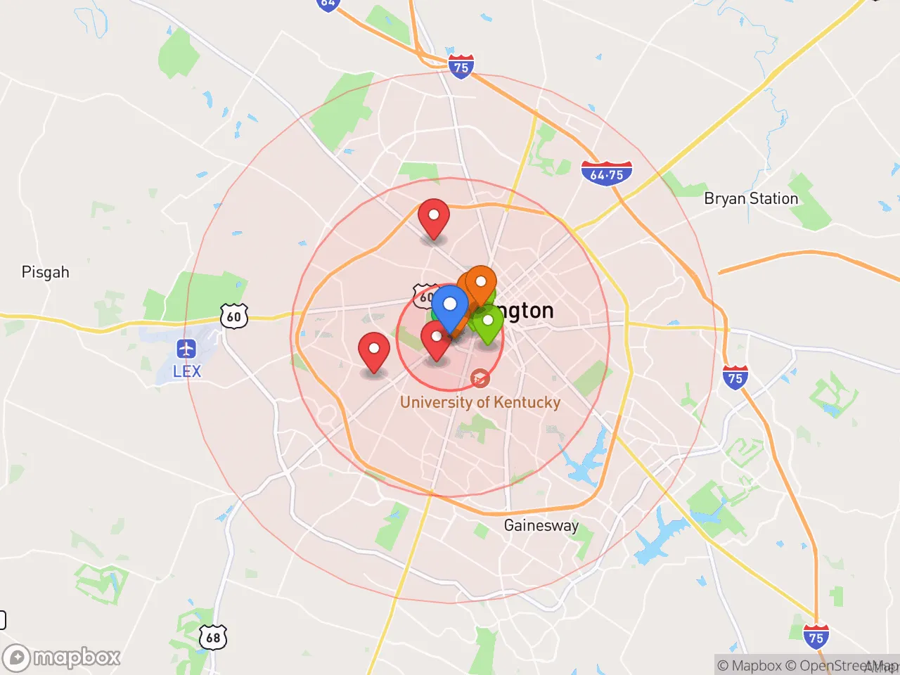 Hood Index scan area
