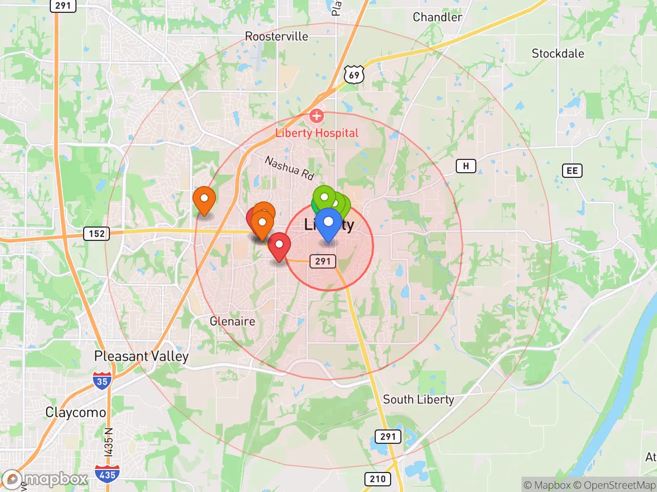 Hood Index scan area
