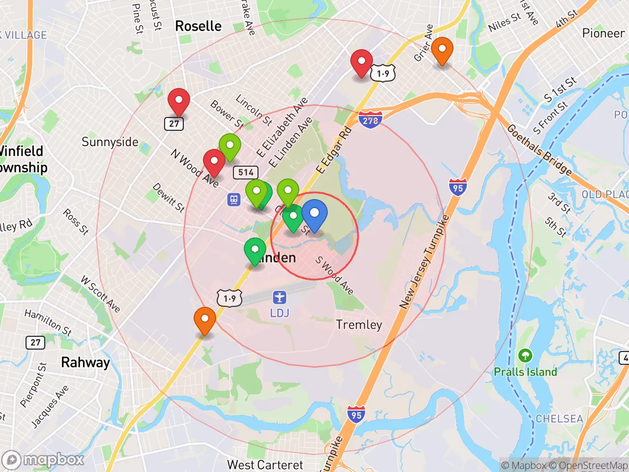 Hood Index scan area