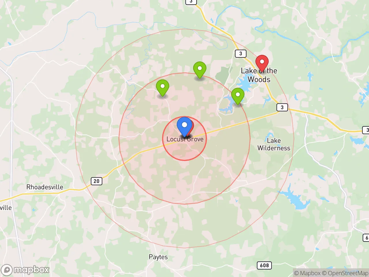 Hood Index scan area