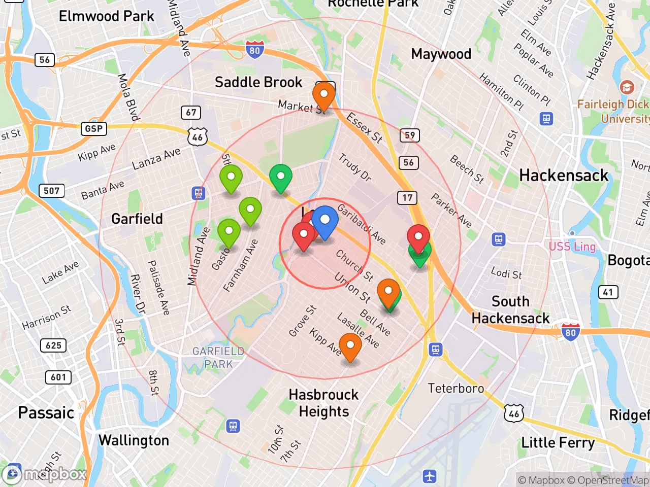 Hood Index scan area