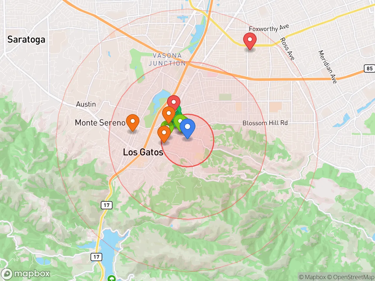 Hood Index scan area