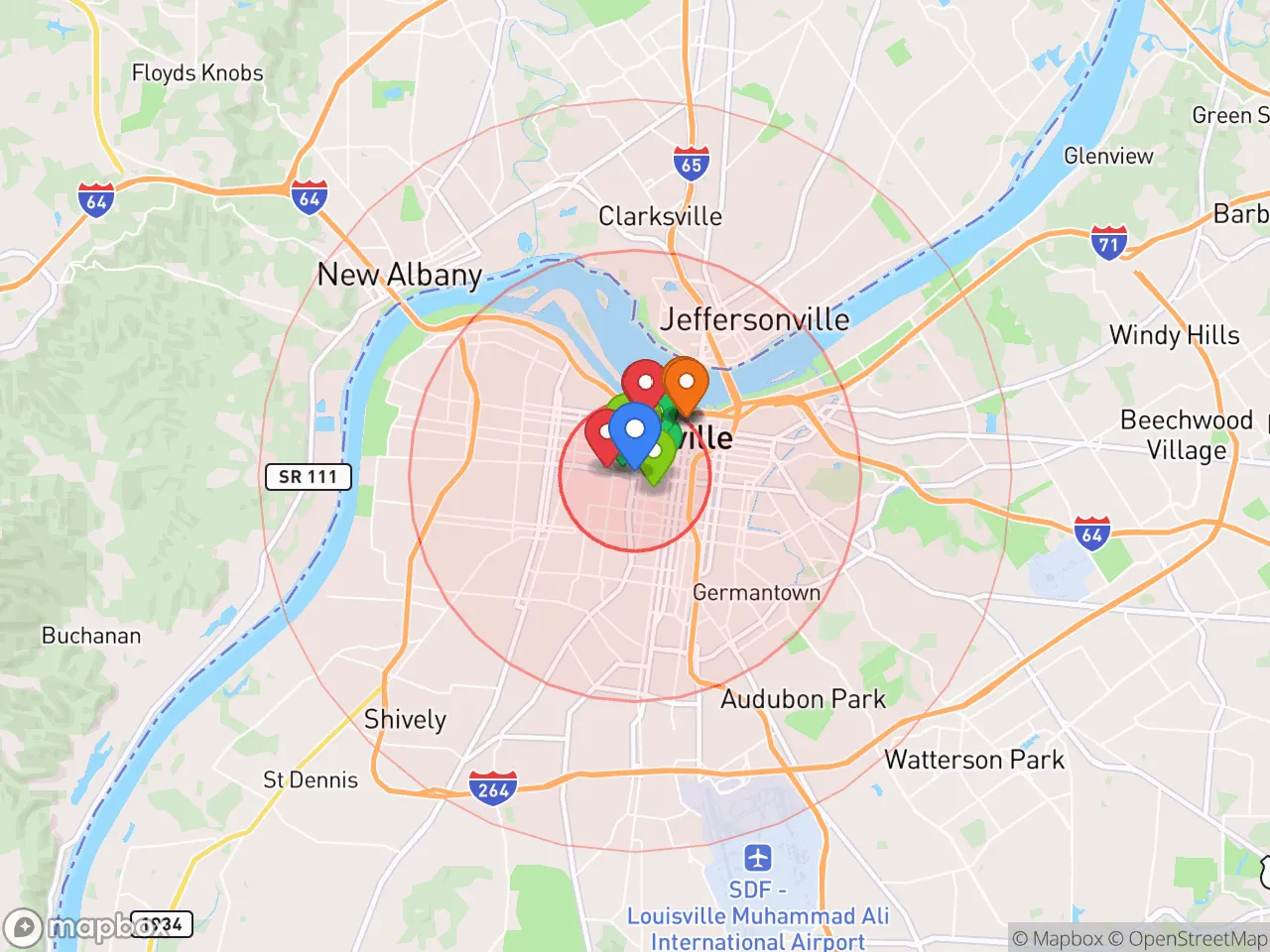 Hood Index scan area