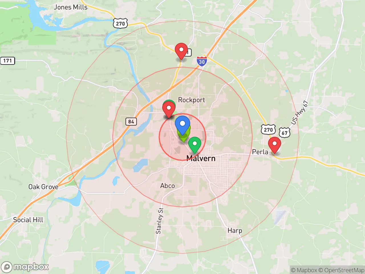 Hood Index scan area