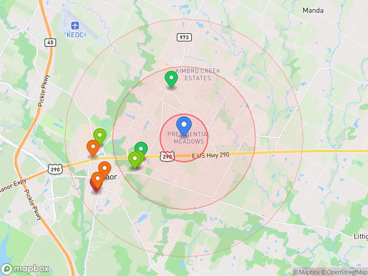 Hood Index scan area