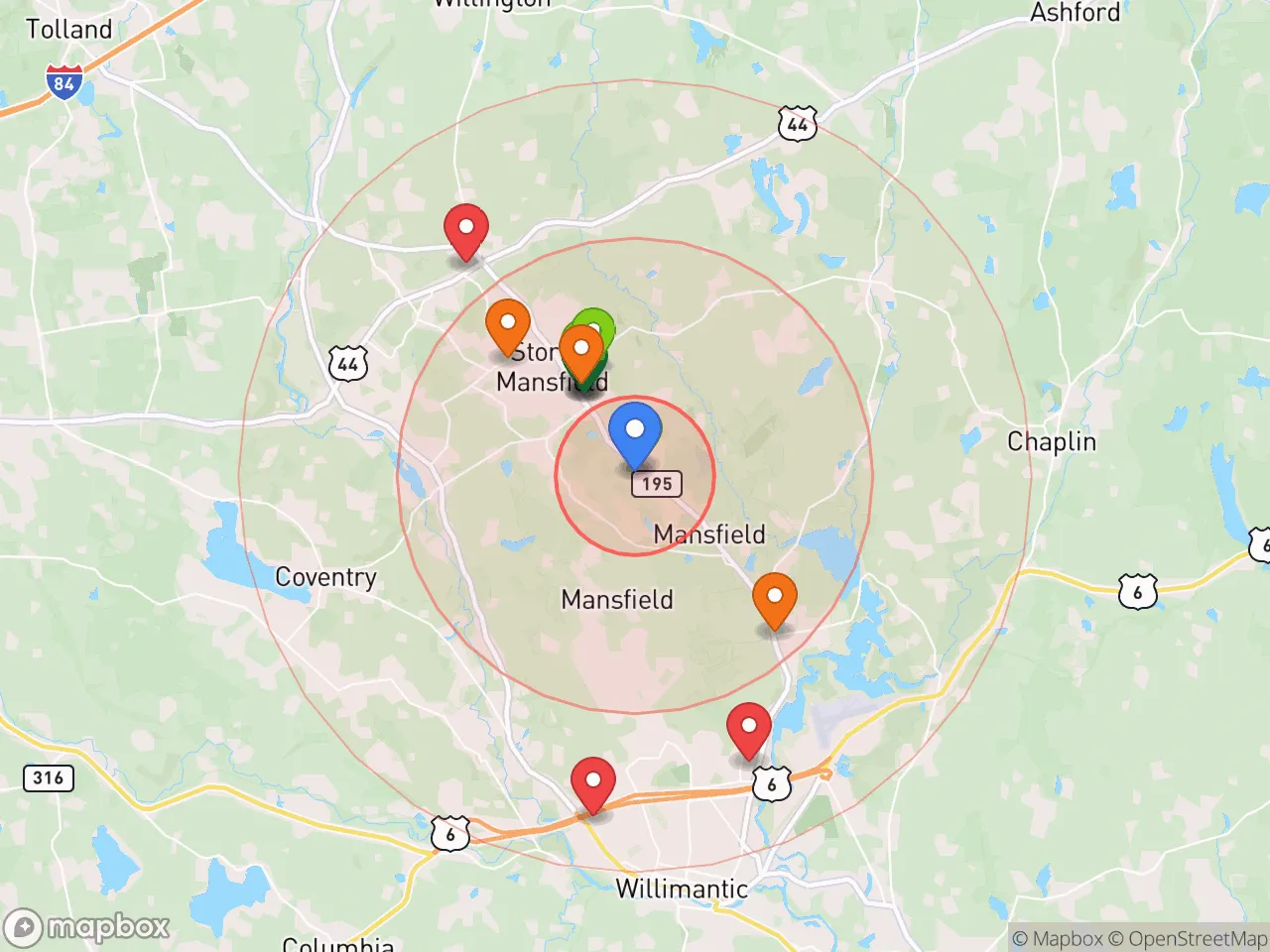 Hood Index scan area