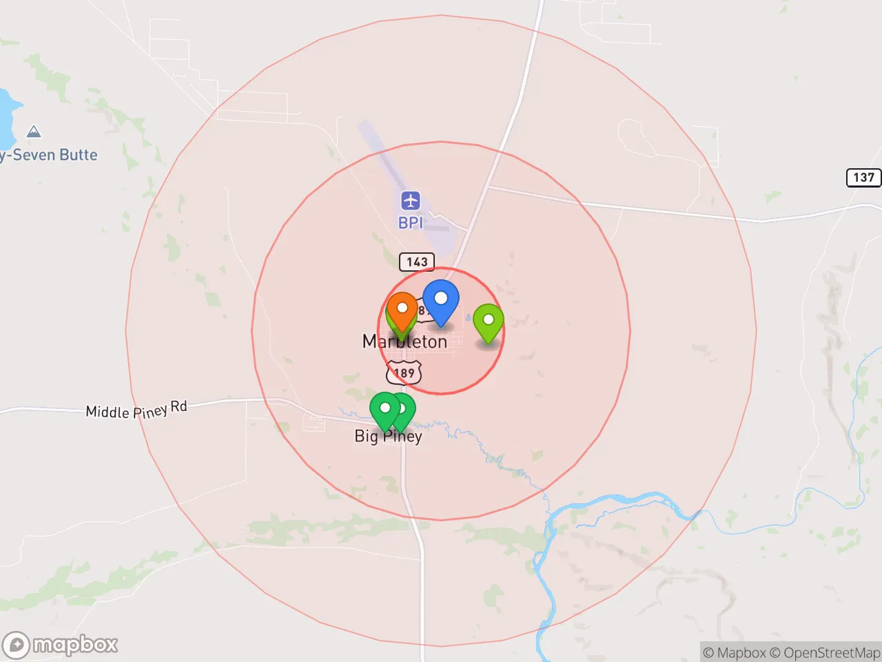 Hood Index scan area