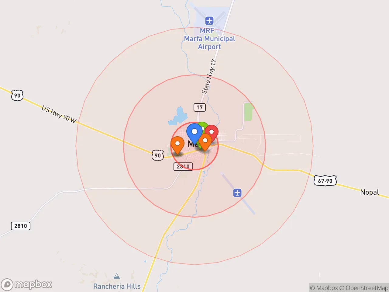 Hood Index scan area