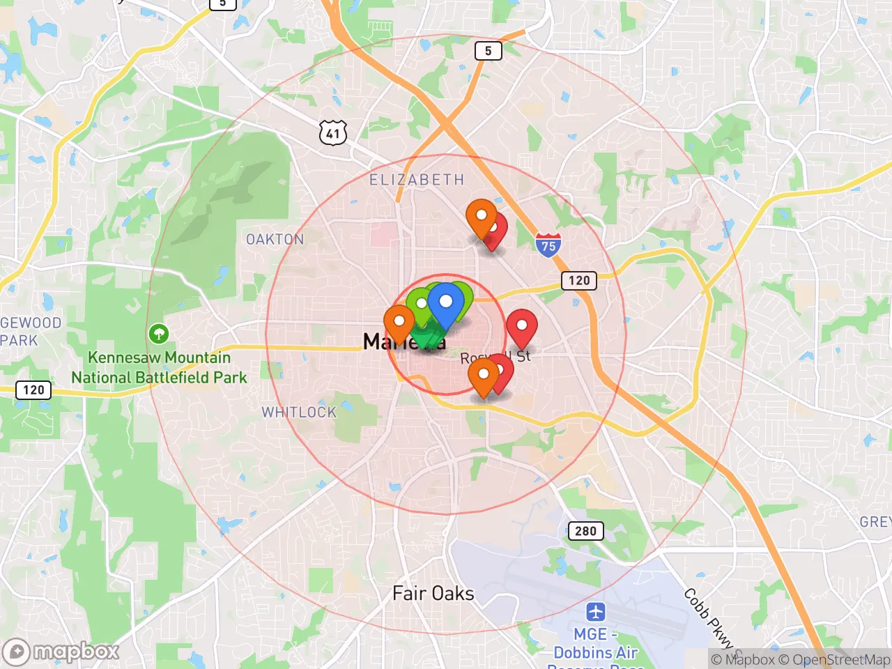 Hood Index scan area