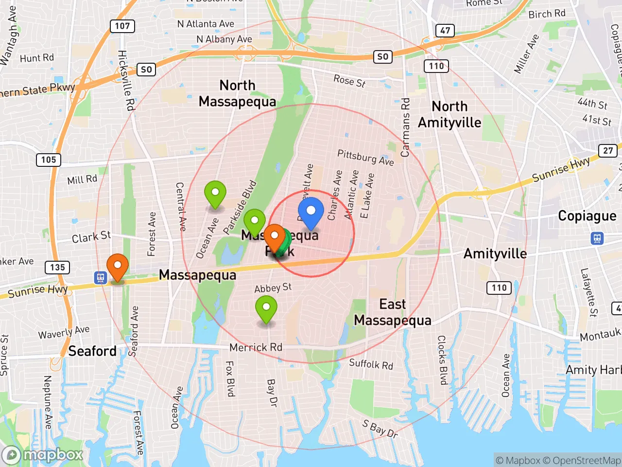 Hood Index scan area