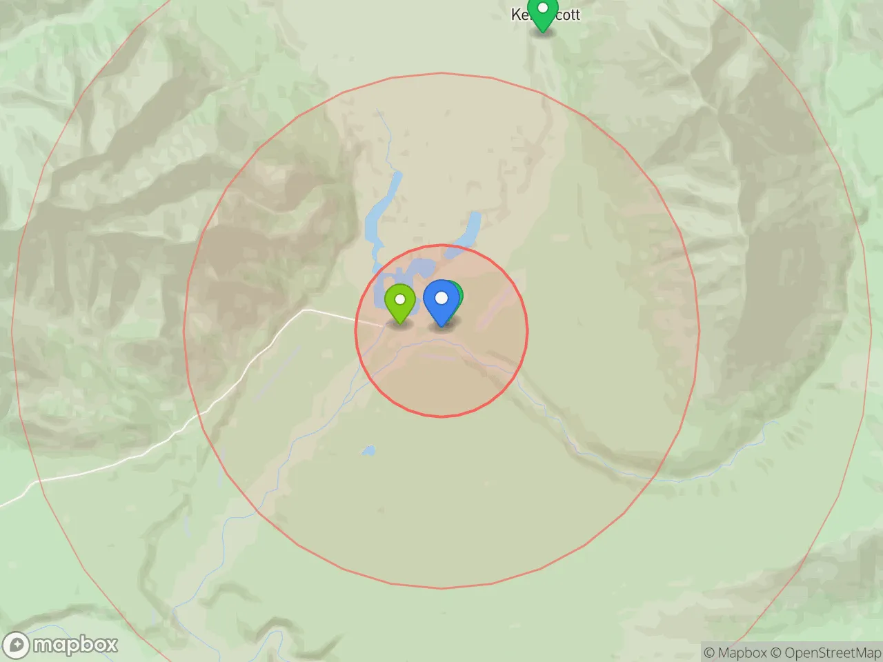 Hood Index scan area