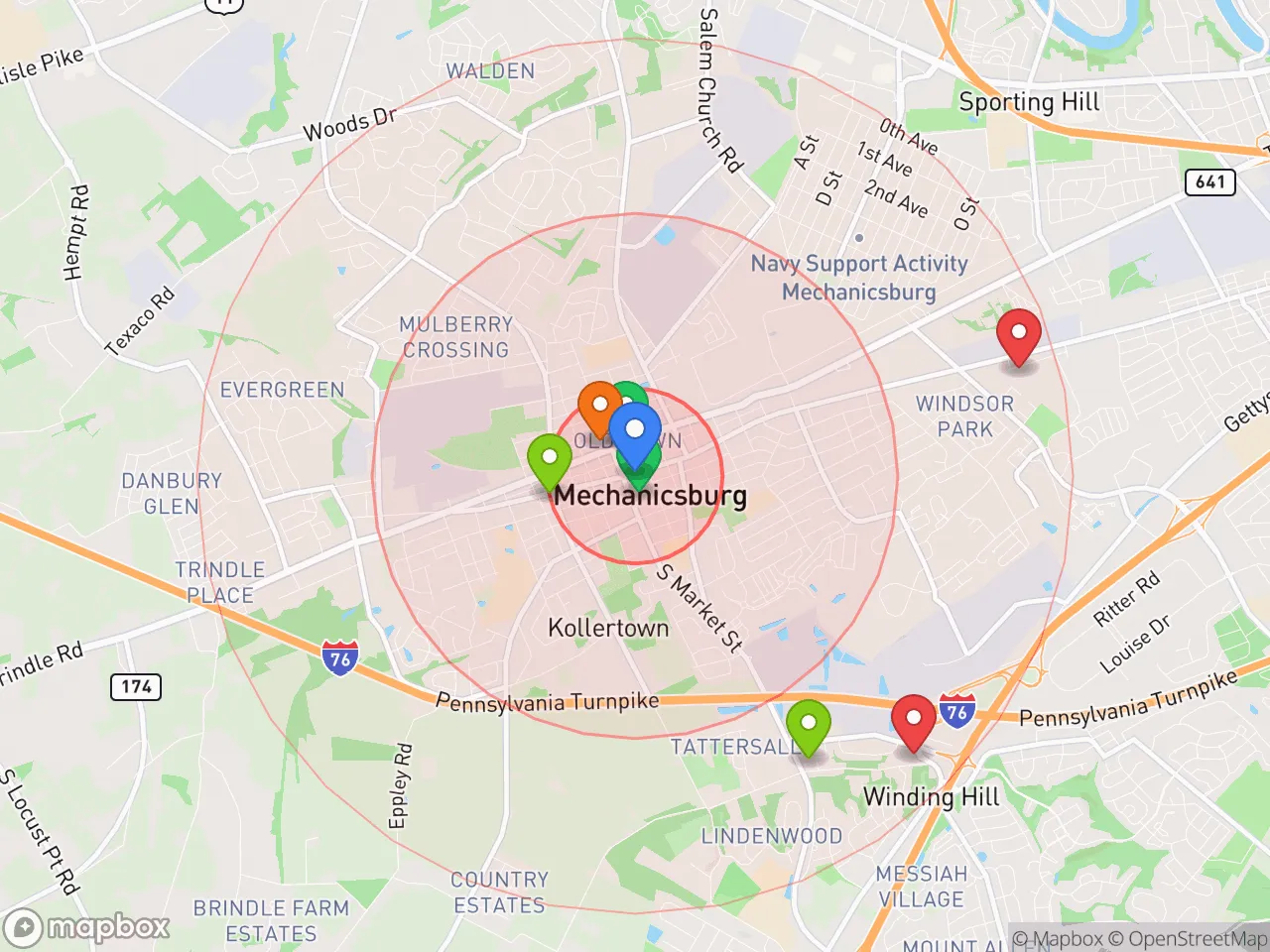 Hood Index scan area