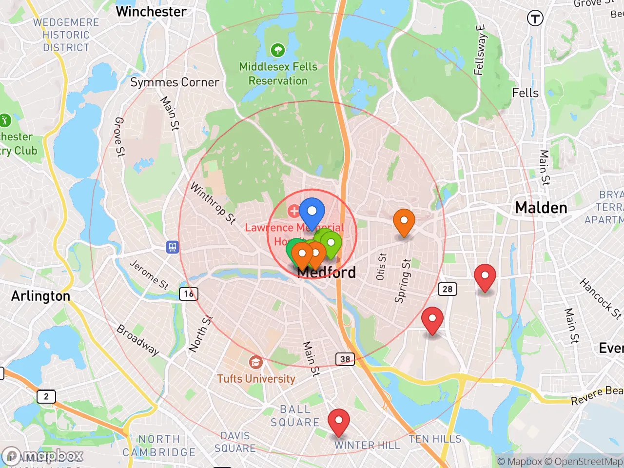 Hood Index scan area