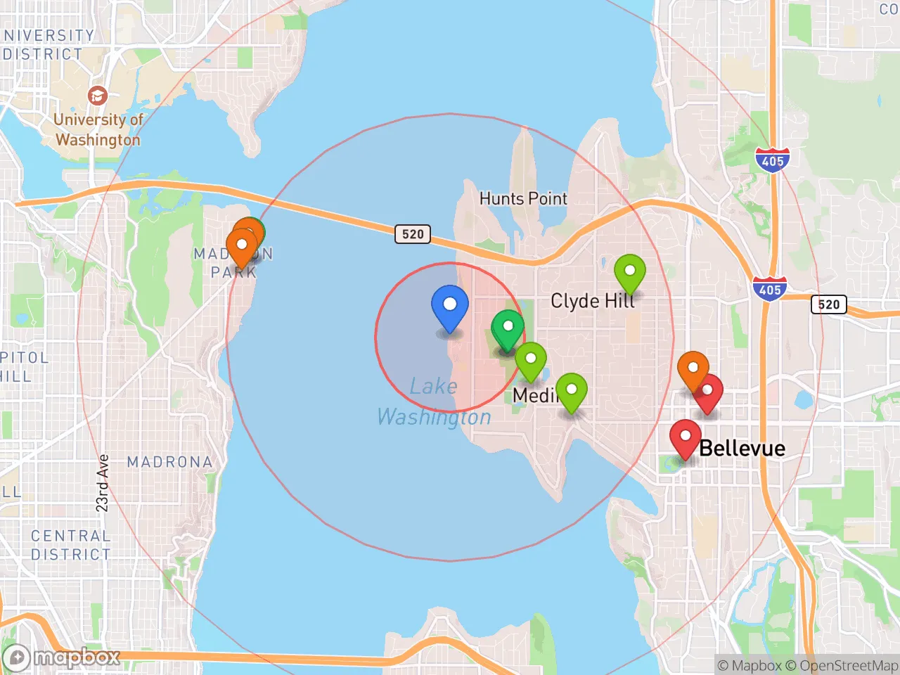 Hood Index scan area