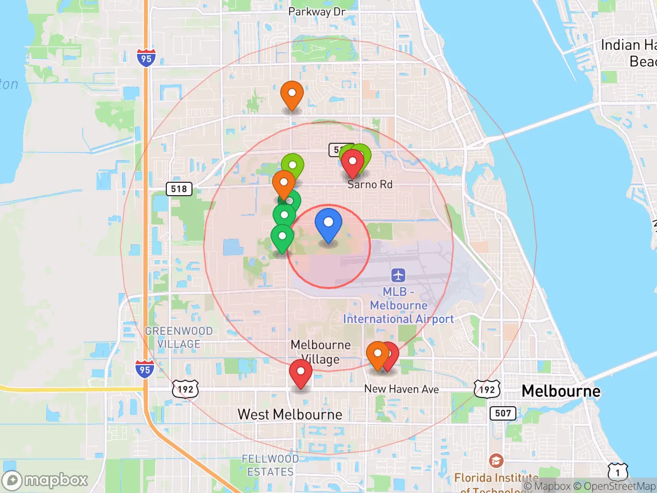 Hood Index scan area