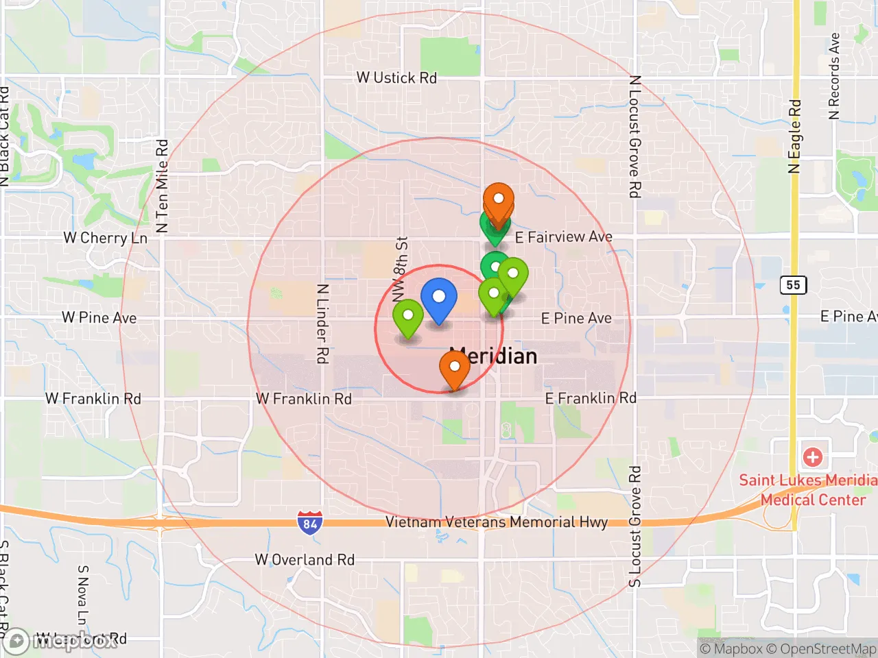 Hood Index scan area