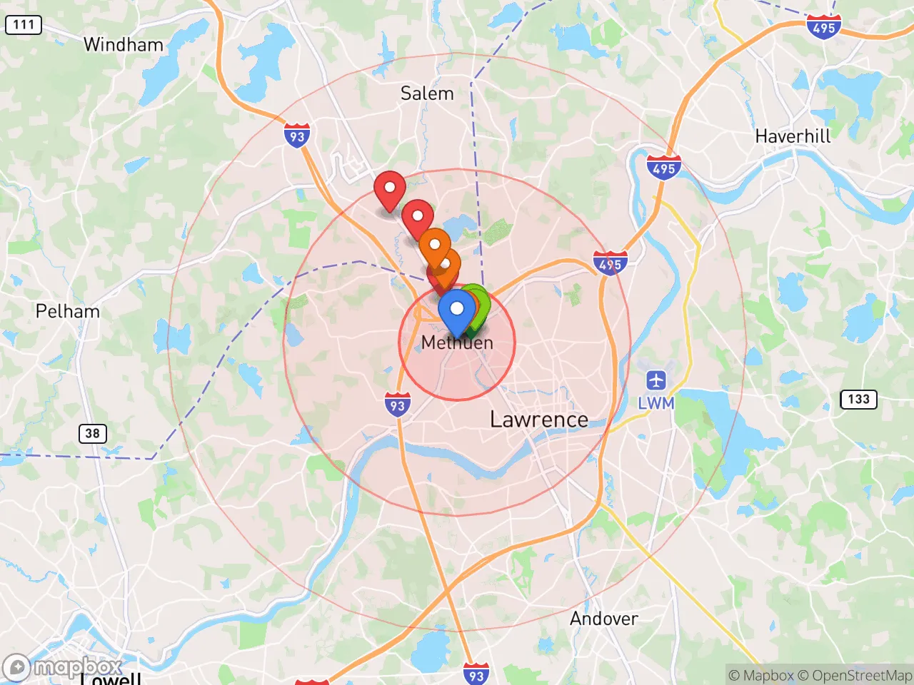 Hood Index scan area