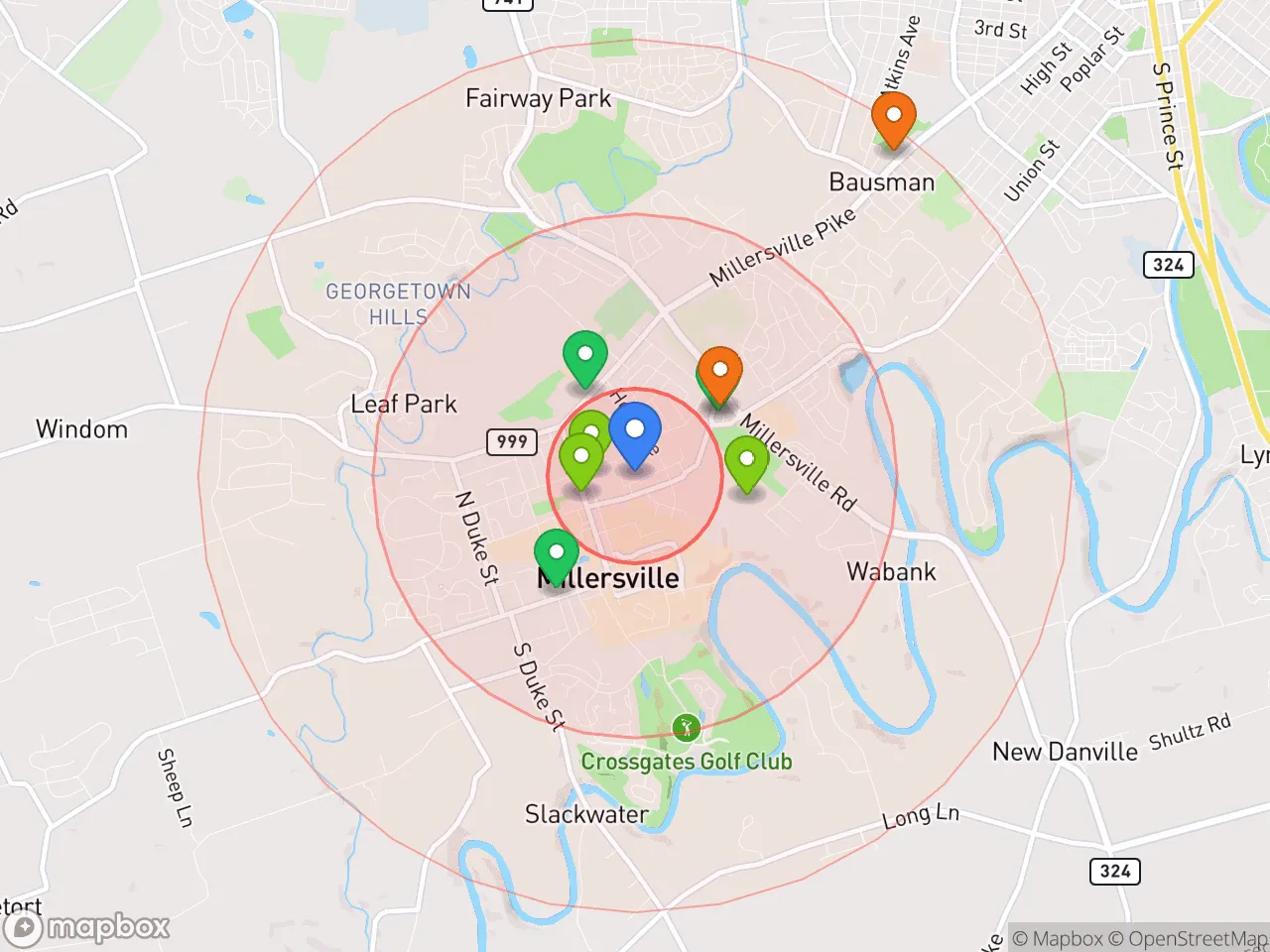Hood Index scan area