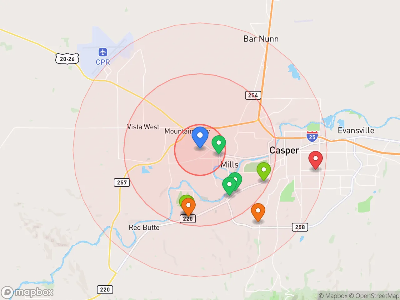 Hood Index scan area