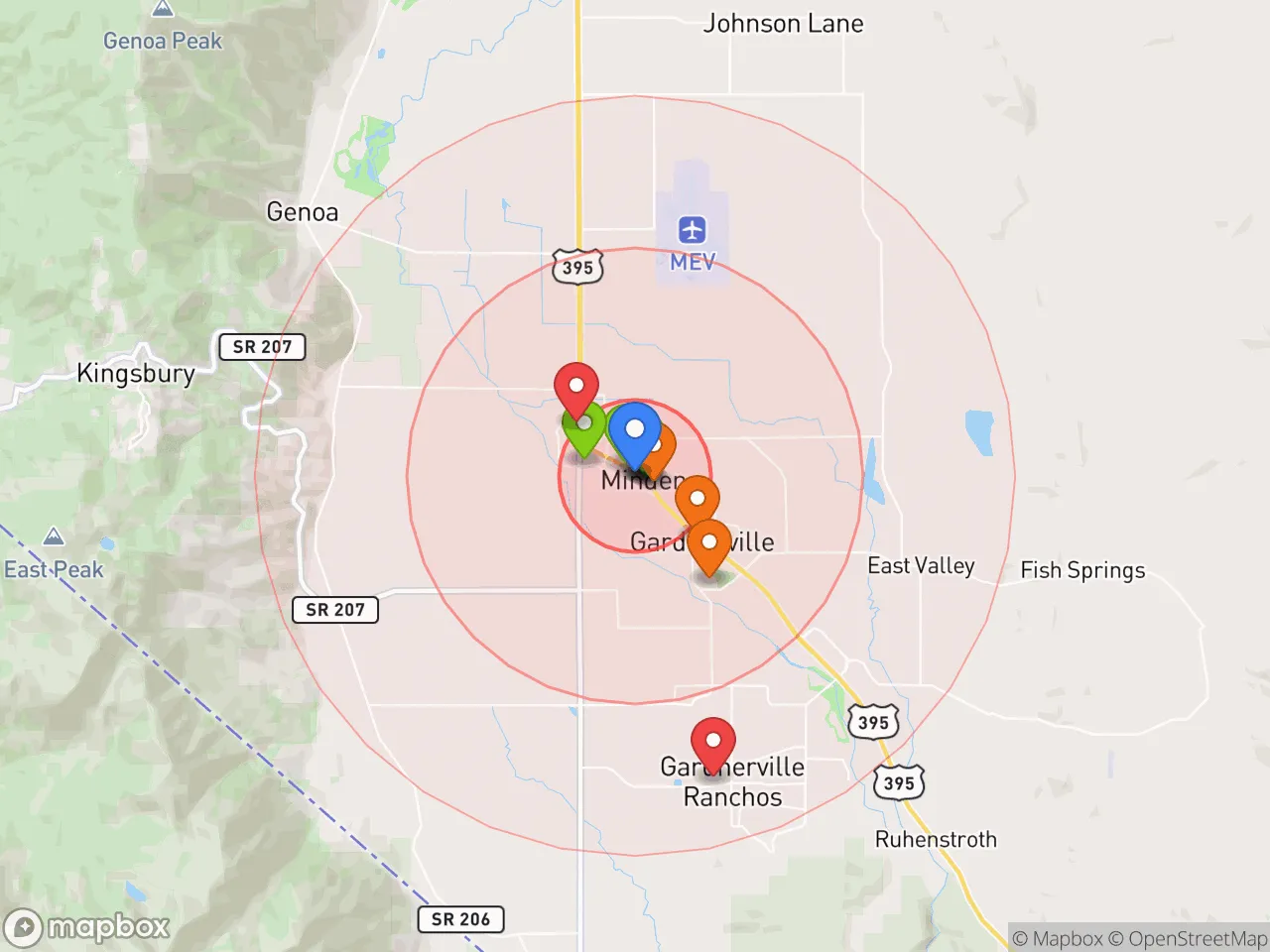 Hood Index scan area