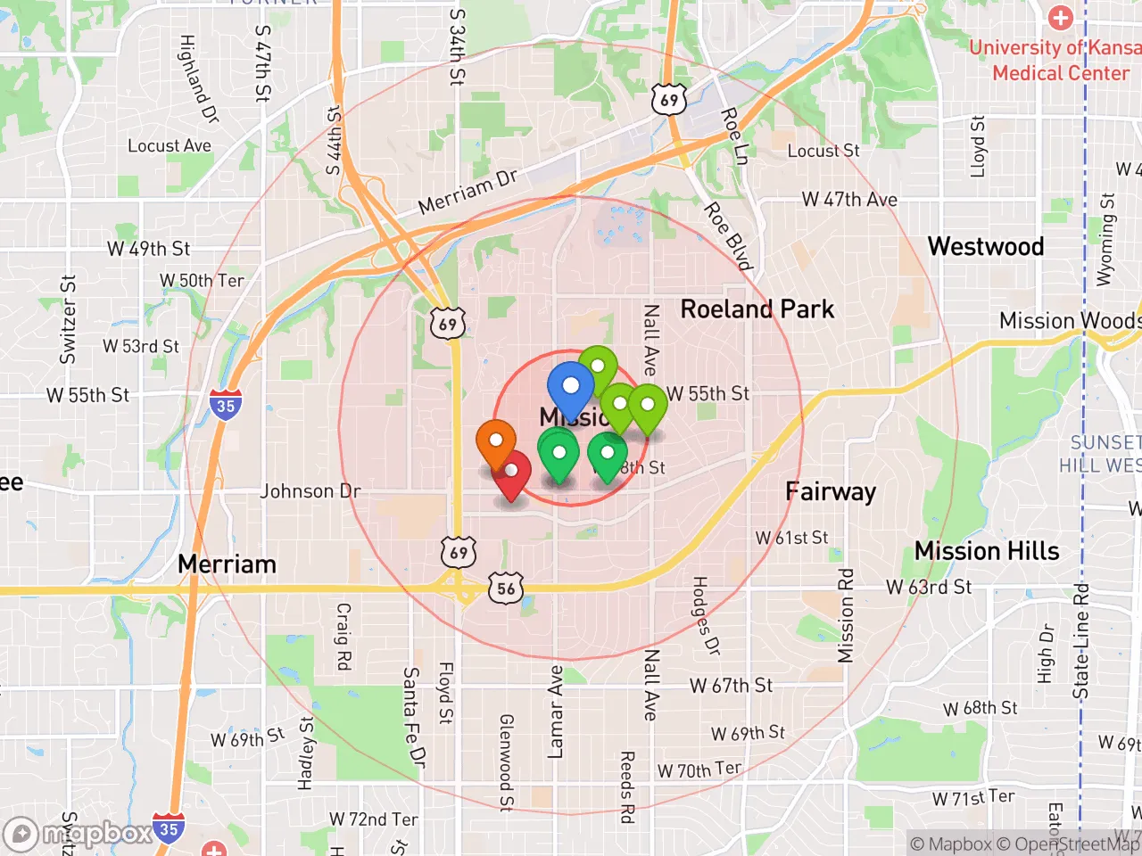 Hood Index scan area