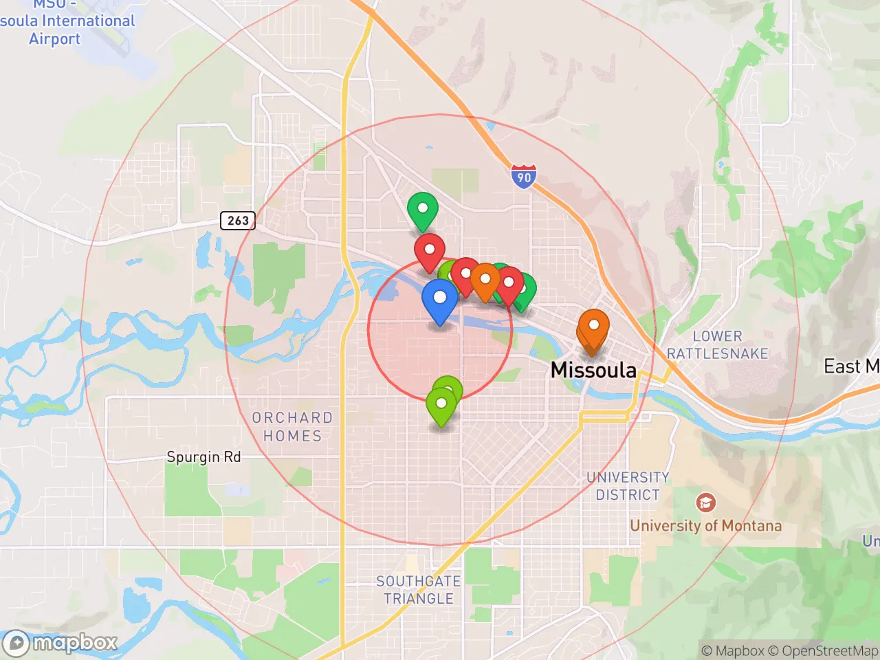 Hood Index scan area