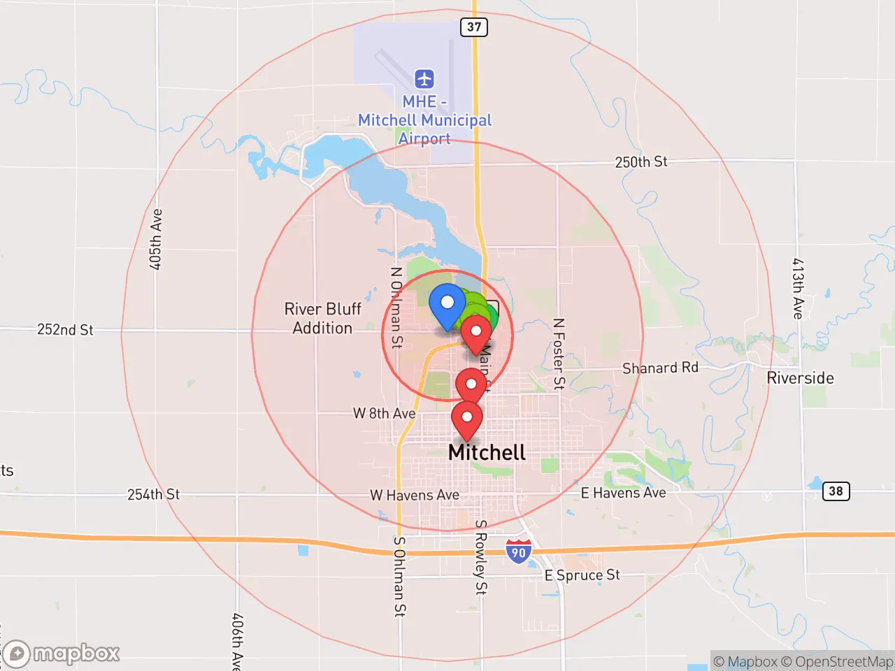 Hood Index scan area