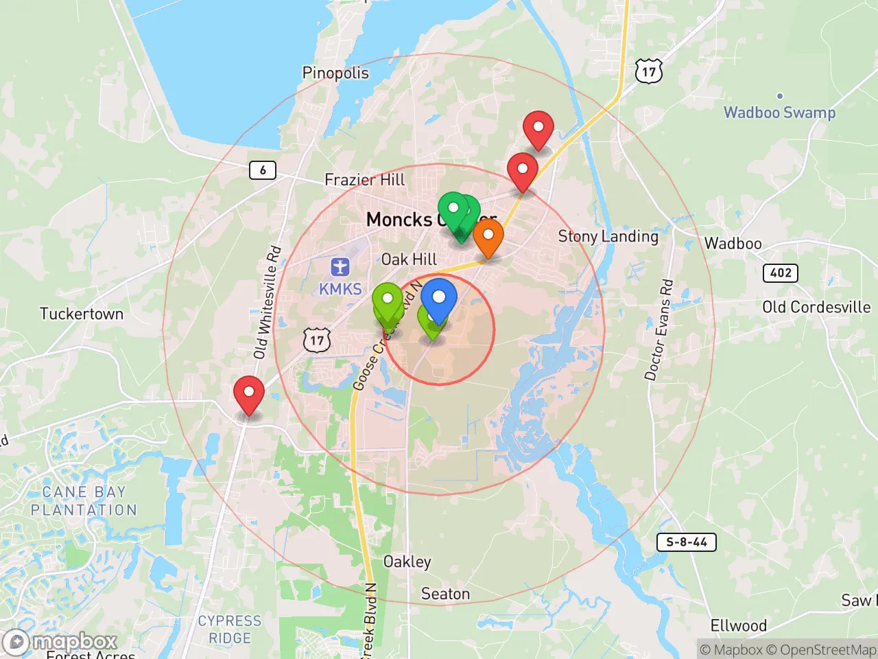 Hood Index scan area