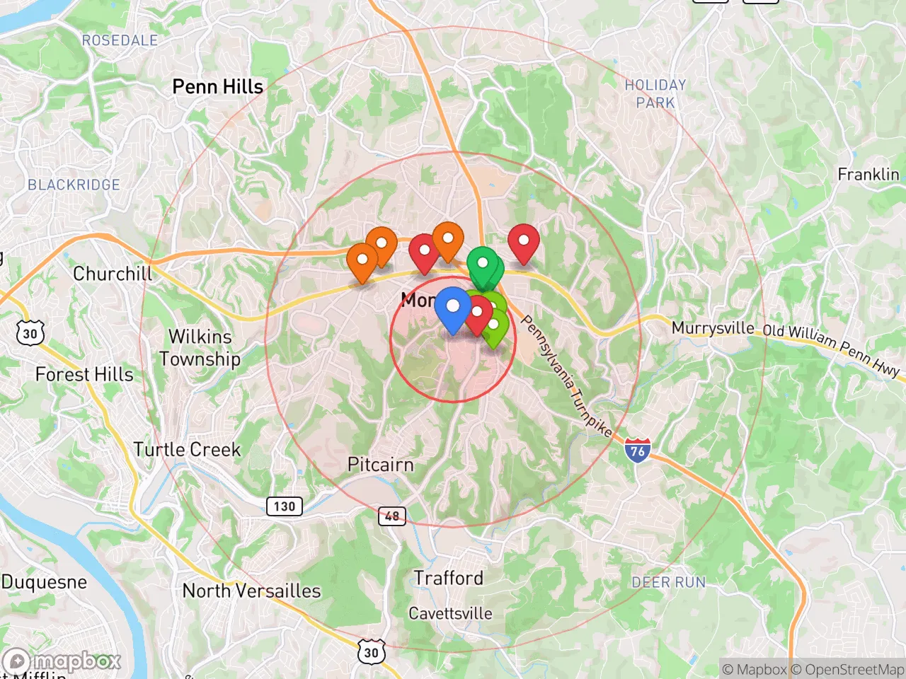 Hood Index scan area