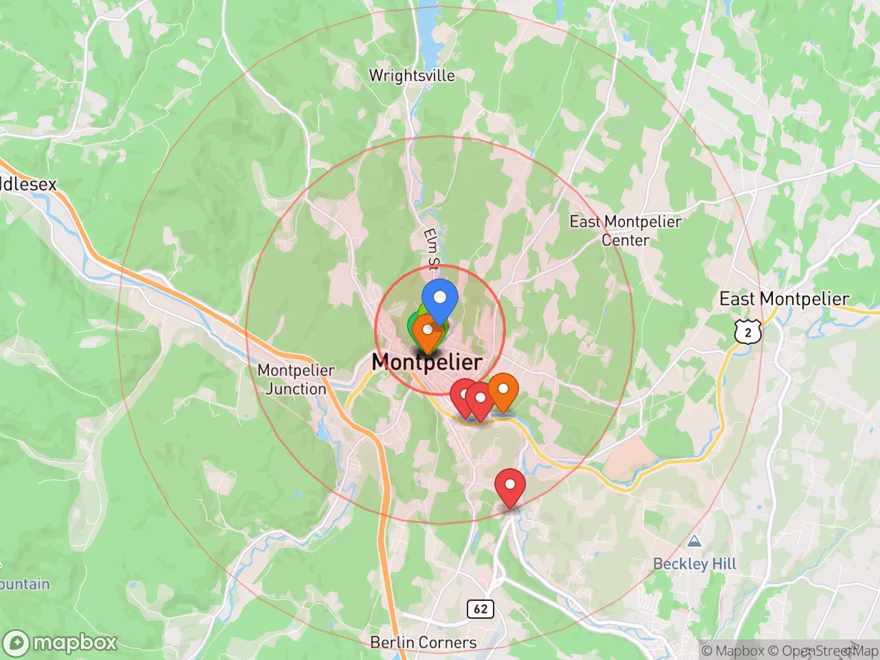 Hood Index scan area