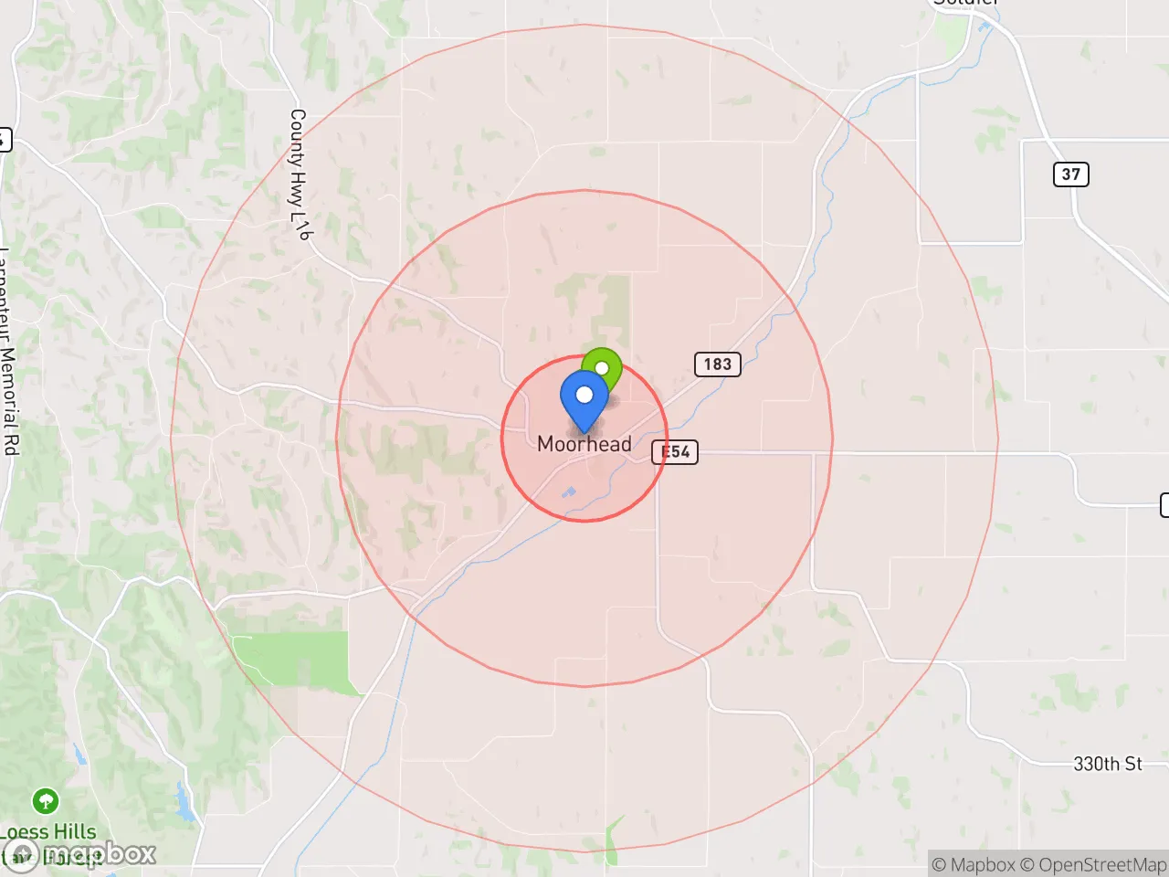 Hood Index scan area