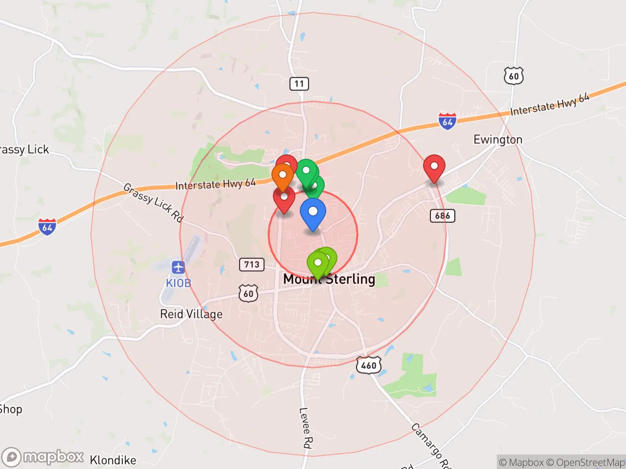 Hood Index scan area