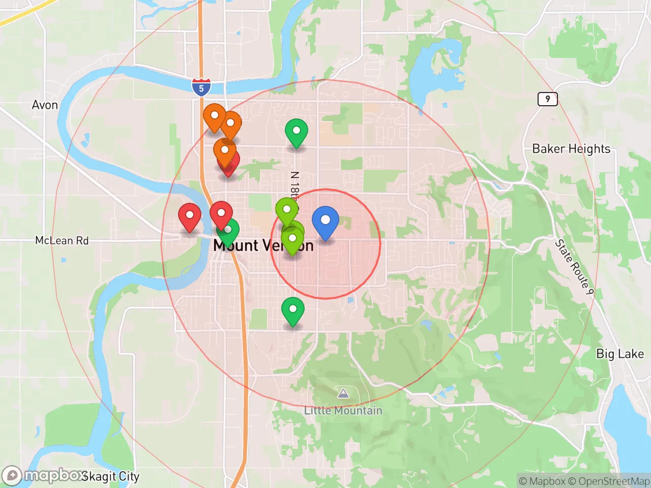 Hood Index scan area