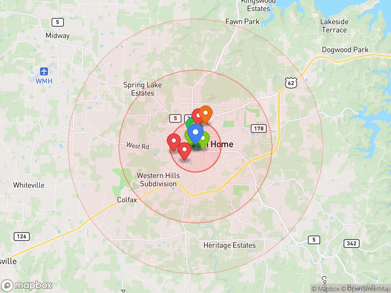 Hood Index scan area